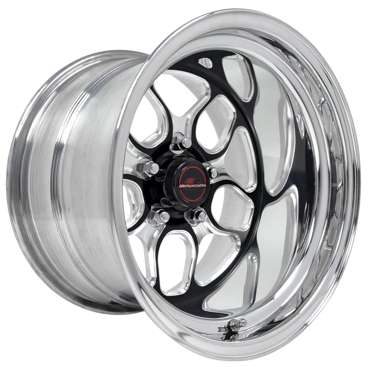 Billet Specialties Win Lite Wheel – Lightweight Black Anodized 17X7.5-Inch Rim 1
