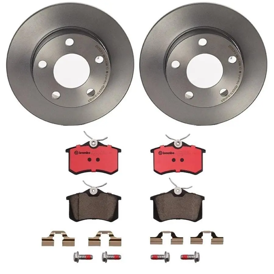 Brembo High-Performance Brake Kit: Rotors & Pads Kt00468 1