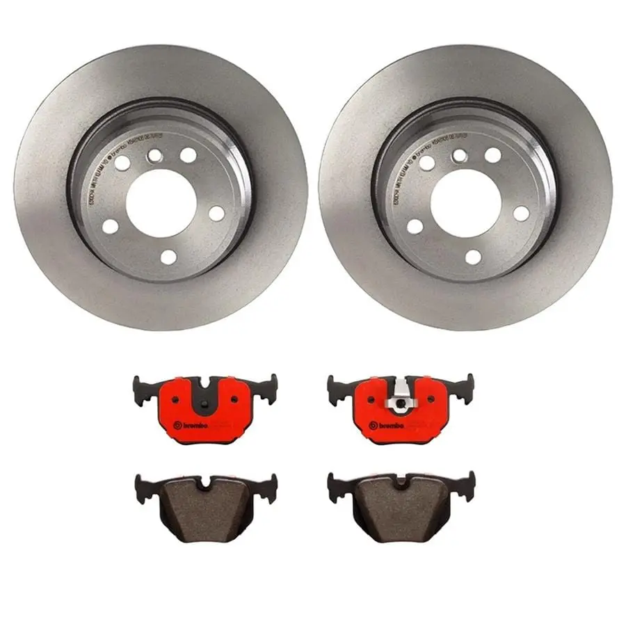 Brembo Brake Pad And Rotor Combo Kit – Complete Front Or Rear Disc Replacement Kt00B19 1