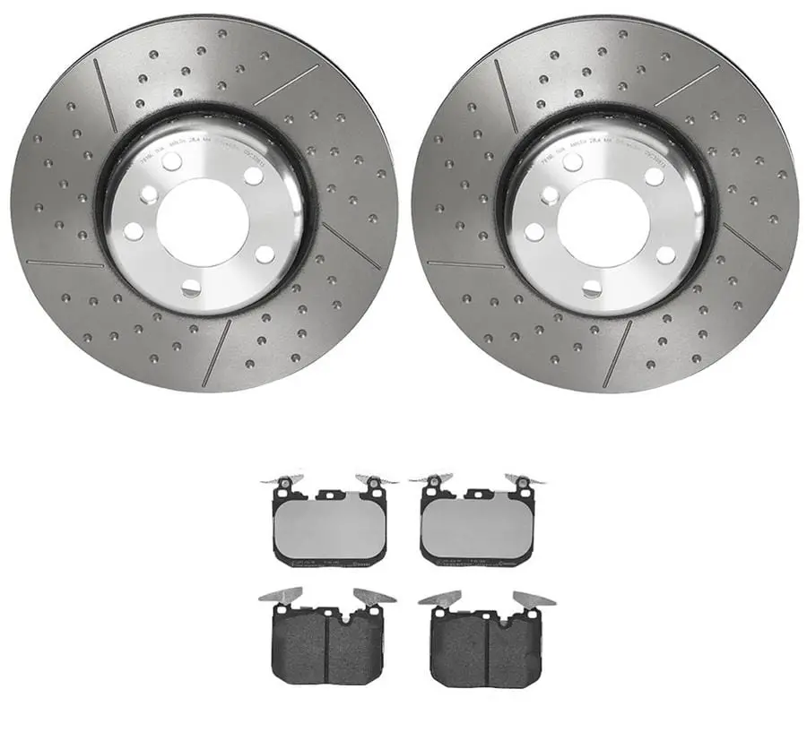Brembo Kt04114 Brake Pad & Rotor Combo – Performance Disc Brake Upgrade 1