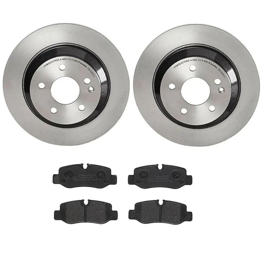 Brembo Kt04349 Brake Kit – Front Disc Pads & Rotors 1