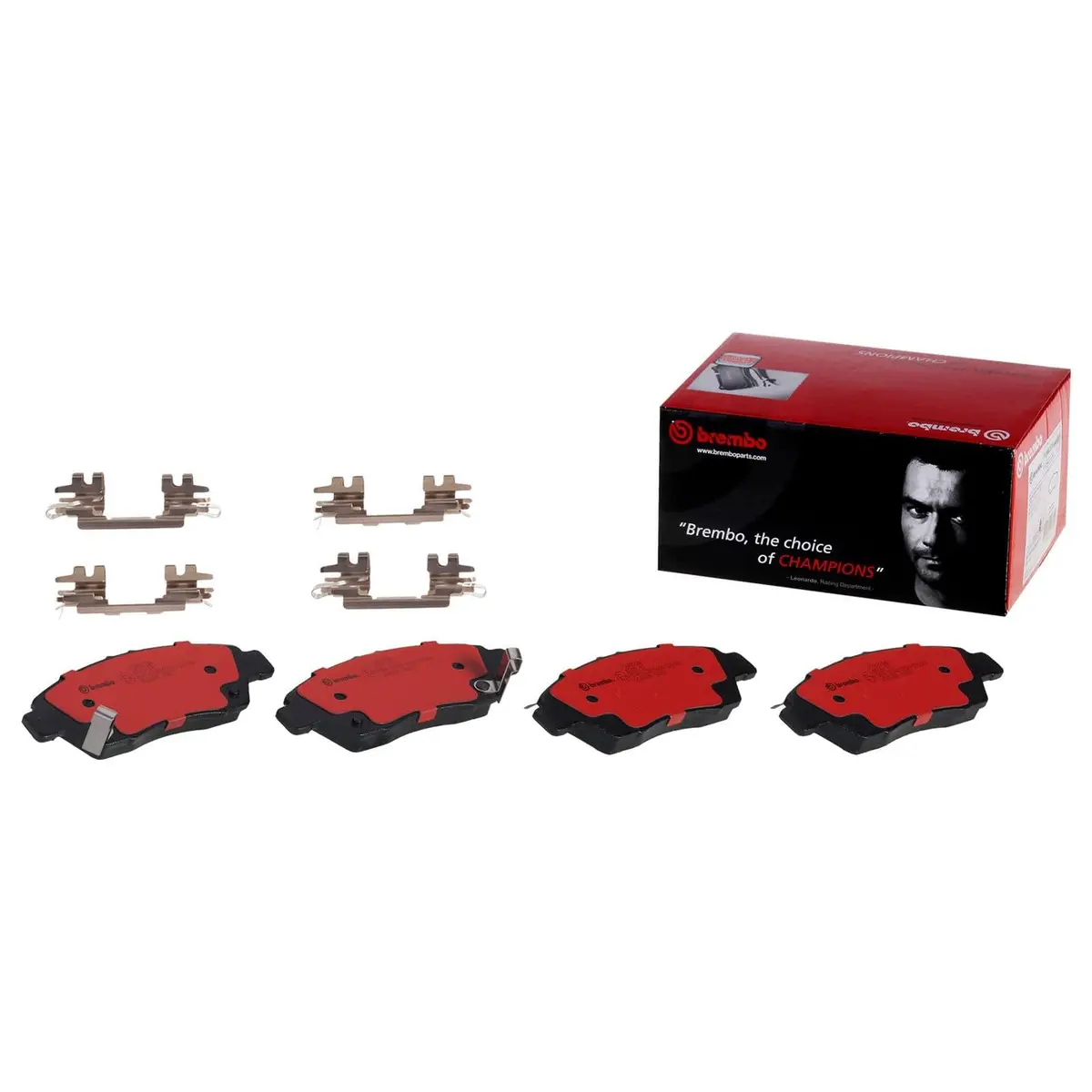 Brembo Ktx0005 Premium Disc Brake Pad & Rotor Kit 2