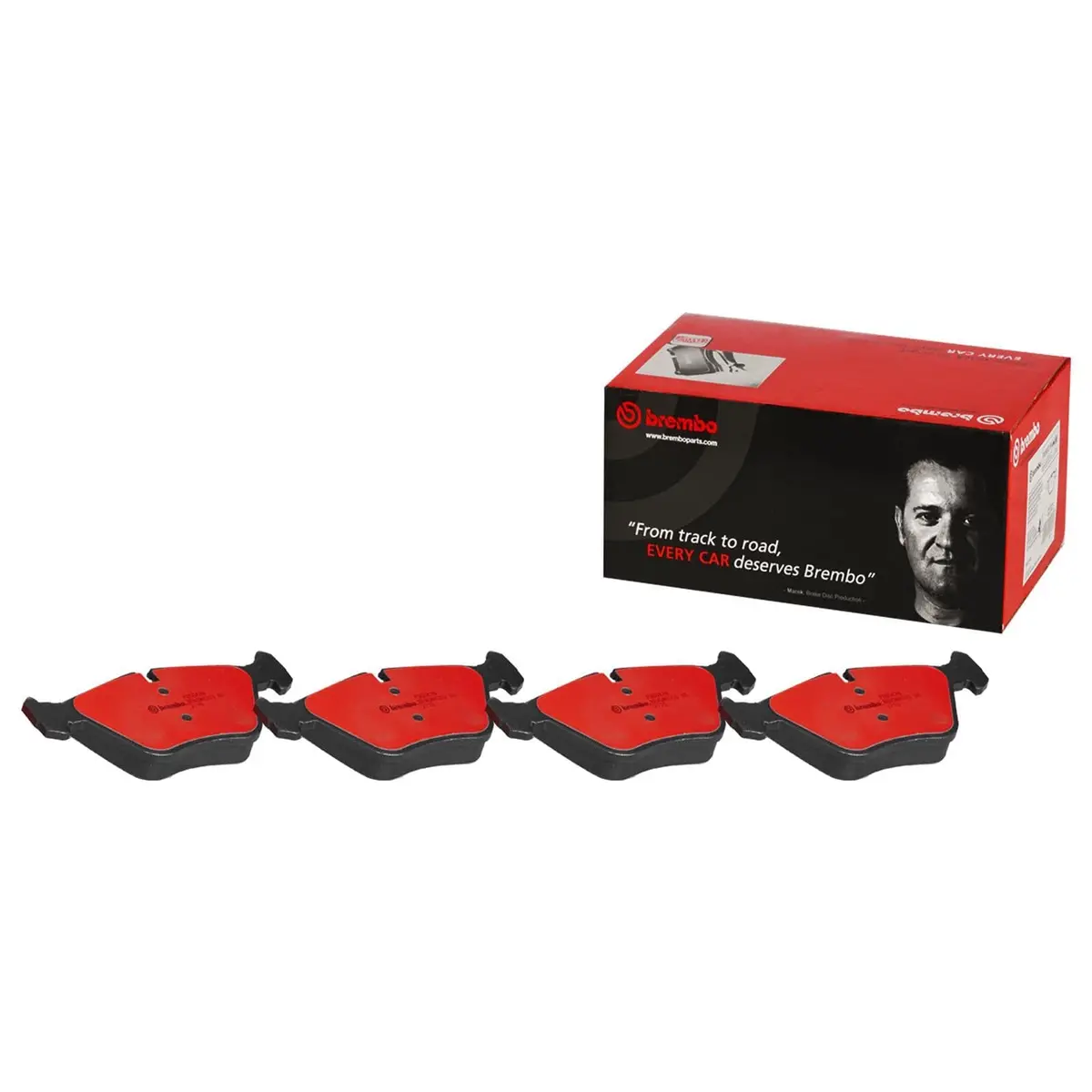 Brembo P06043N Nao Ceramic Brake Pads – High-Performance Street & Track 1