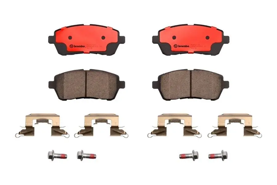 Brembo P24072N Nao Ceramic Brake Pads – Front Axle 1