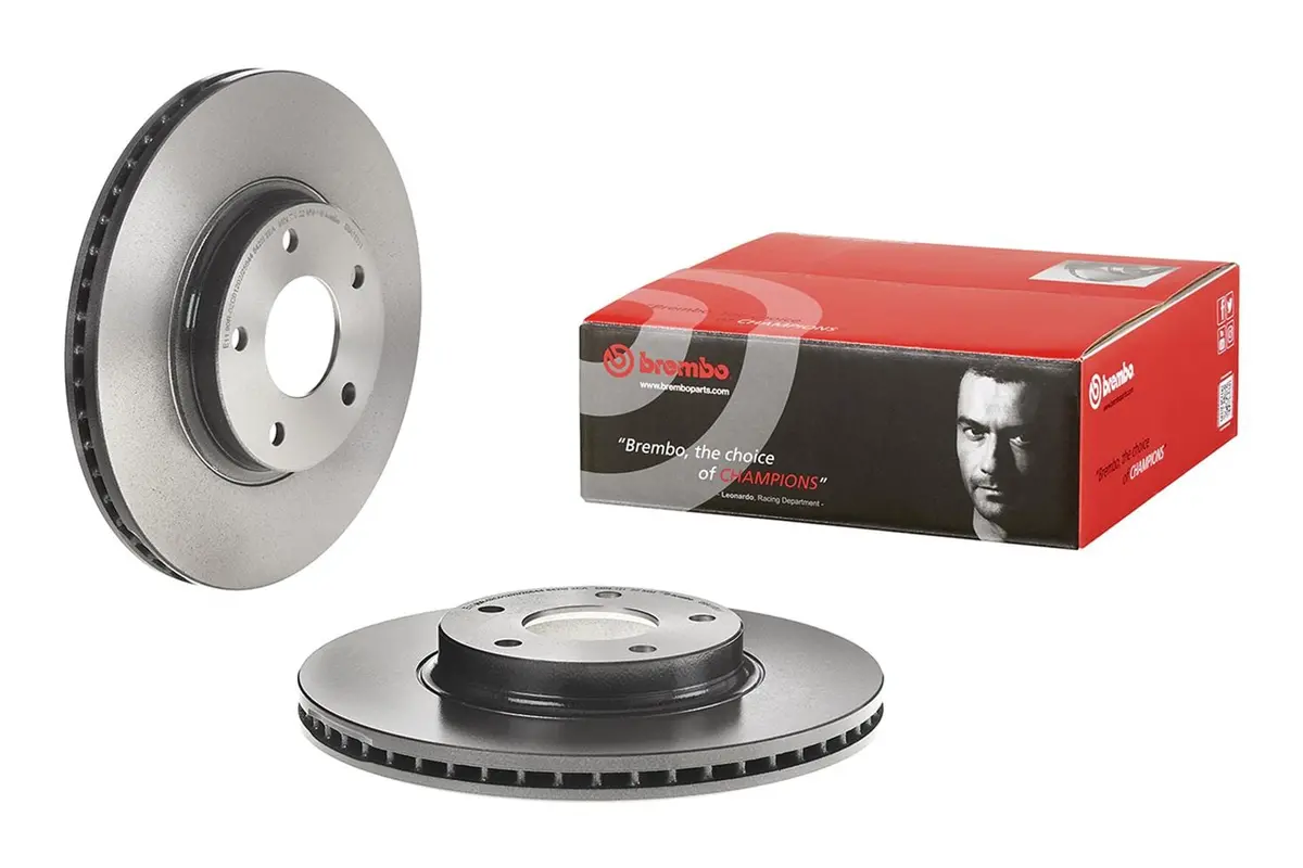 Brembo Uv-Coated Brake Rotors – Premium Slotted & Drilled, 09.A113.11 1