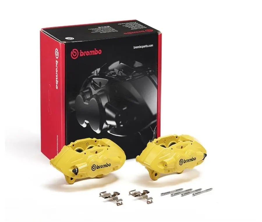 Brembo Falh32 X-Style Fixed Brake Calipers – 4-Piston, Lightweight Aluminum 1