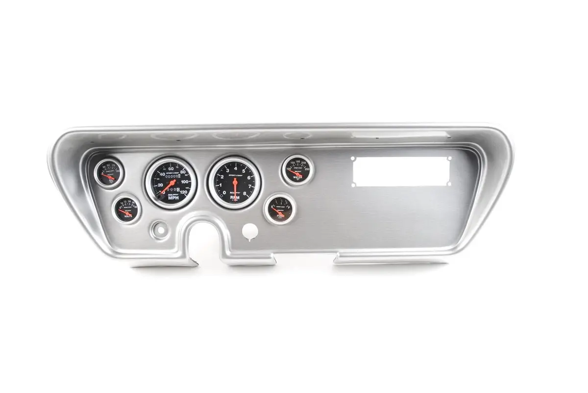 Thunder Road-Inspired Instrument Cluster With Autometer Gauges – Model 411660212 1