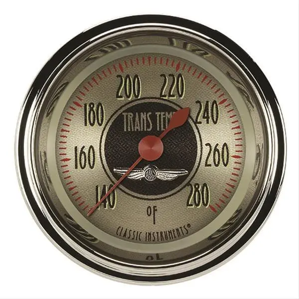 Classic Instruments All-American Nickel Series Speedometer And Tachometer Gauge Set (An127Shc) 1
