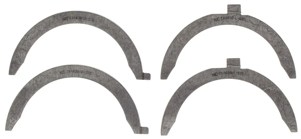 Clevite Thrust Washer Bearing Set – Precision-Ground For Crankshaft Endplay Control 1