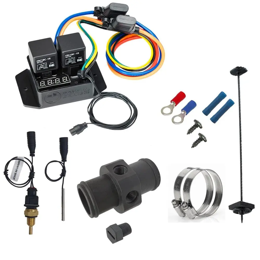 Davies Craig Dc-0438 Digital Thermatic Fan Controller – Adjustable Temp Switch Kit 1