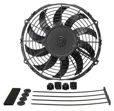 Derale 16-Inch High-Output Curved Blade Electric Cooling Fan (Model 16110) 1