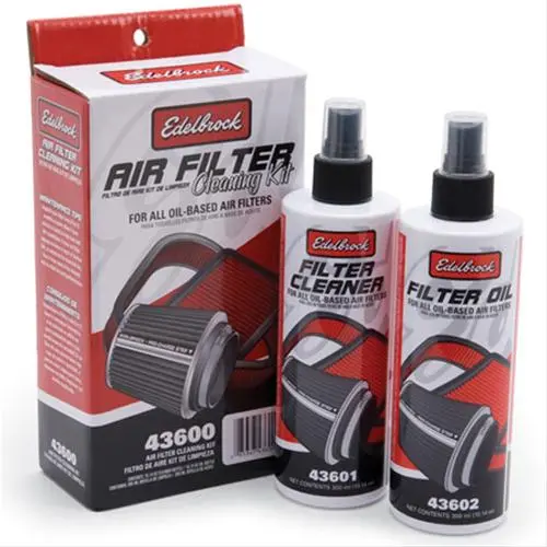 Edelbrock Pro Charge Air Filter Cleaning & Re-Oiling Kit (43600) 1