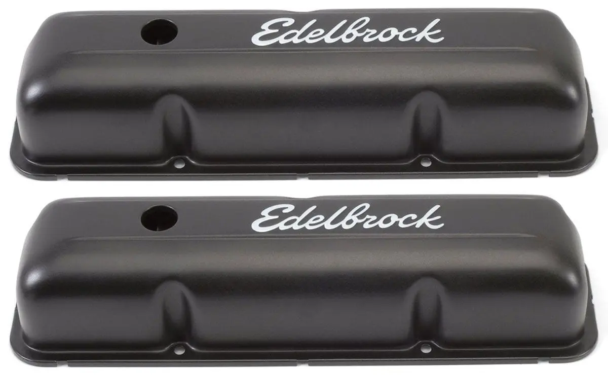 Ed4623 Signature Series Matte Black Valve Covers – Billet Aluminum Finish 1