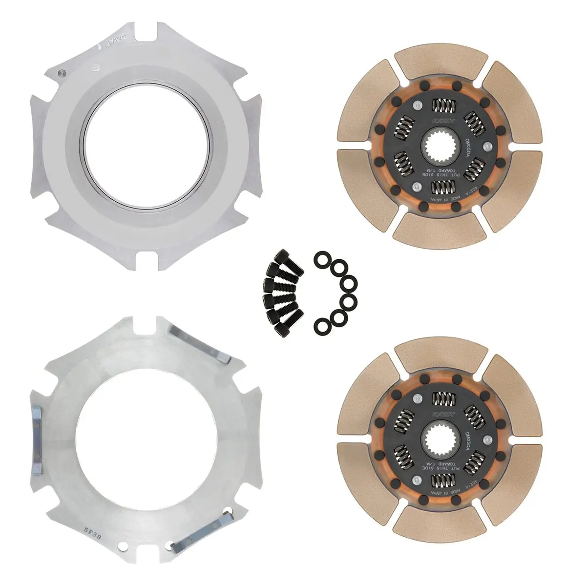 Exedy Clutch Replacement Parts Kit – Includes Pressure Plate, Disc, And Release Bearing 1