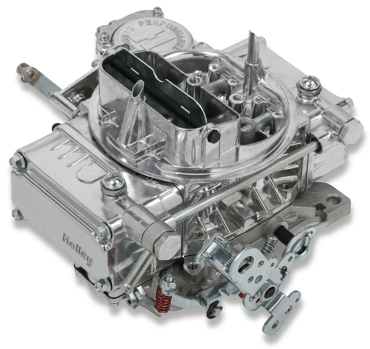 Holley Ho0-1850S 600 Cfm 4-Barrel Street Carburetor – Silver Finish 1