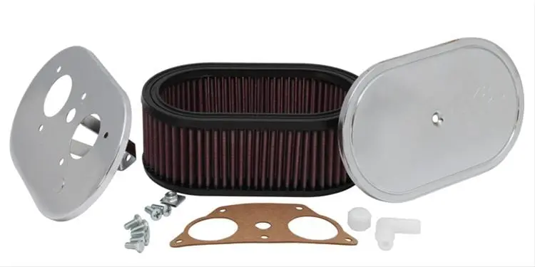 K&N 56-1255 Custom Air Filter Assembly – Washable & Reusable 1