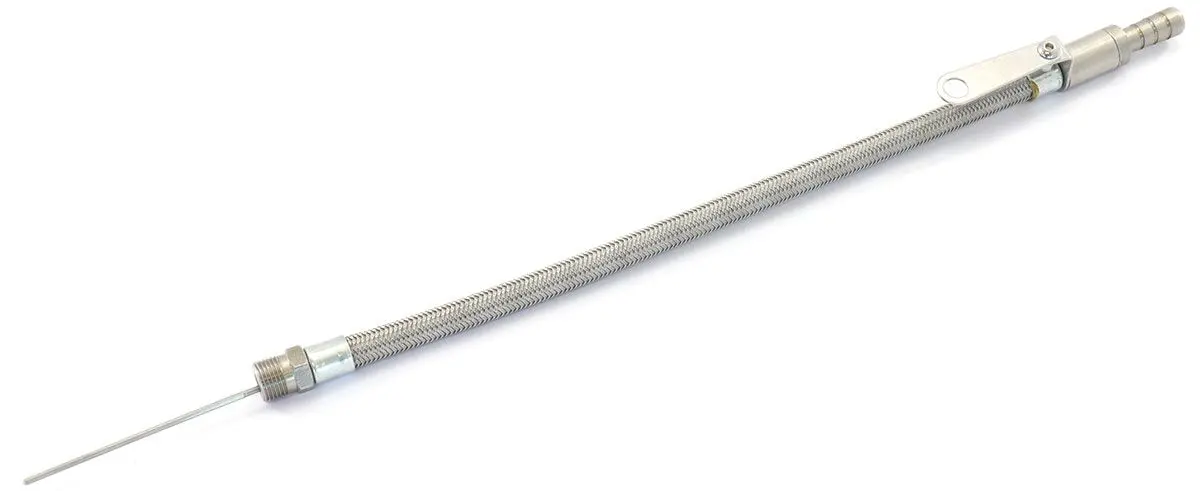 Universal 17-Inch Dipstick With Weld-In Oil Pan Bung – Mi22080 1