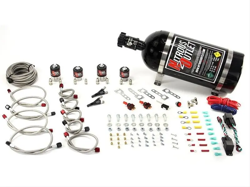 Nitrous Outlet Dual-Stage Efi Nitrous System – Single-Nozzle Electronic Injection Kit 1