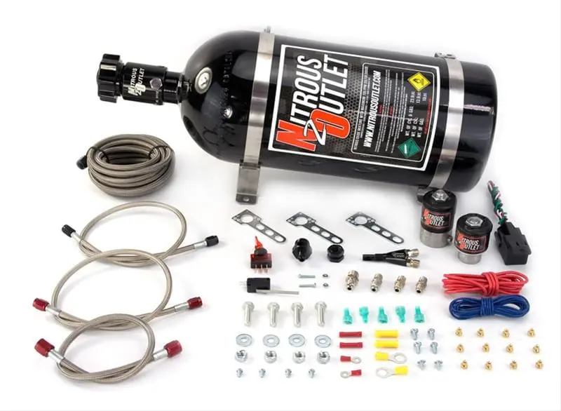Nitrous Outlet Efi-Compatible Single Nozzle Nitrous System – 00-10000-10 1