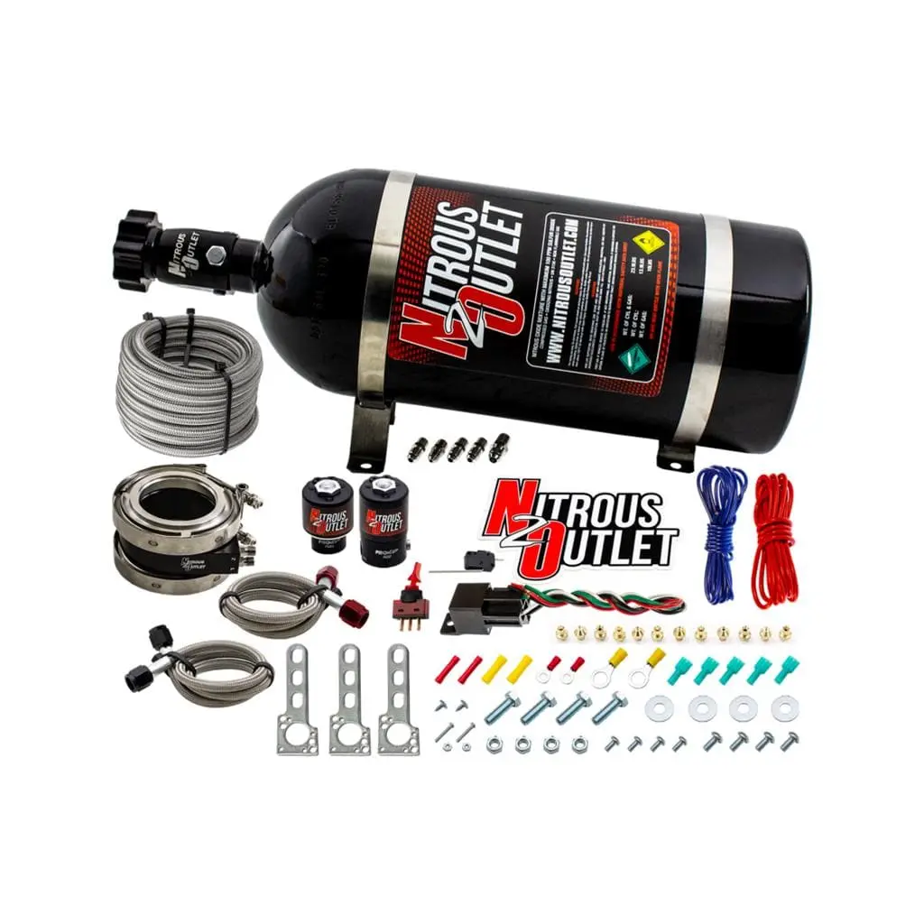 Nitrous Outlet Single-Stage Nitrous Oxide System – 100Hp Capacity (00-10050-15) 1