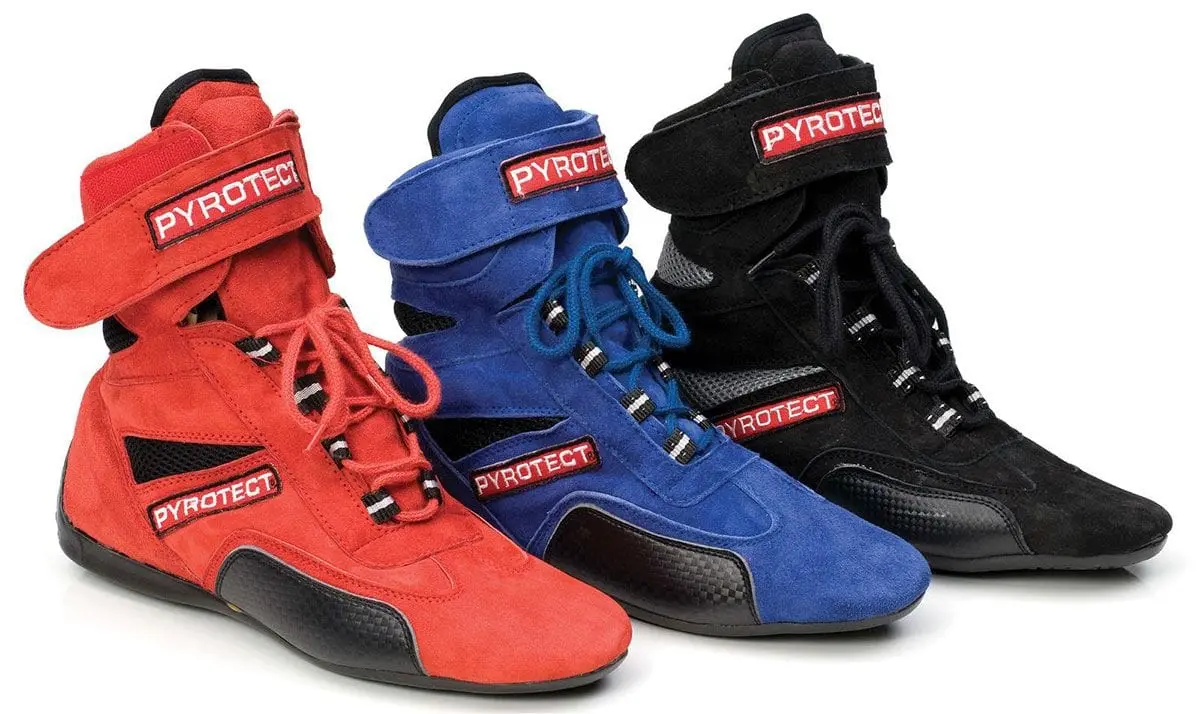 Red Ankle-High Racing Shoes – Size 11, Pyx44110 1