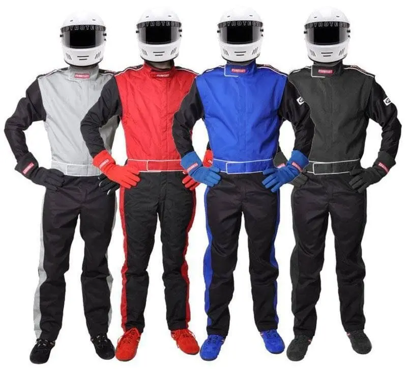 Sportsman Py210502 Deluxe One-Piece Red Racing Suit – X-Large 1