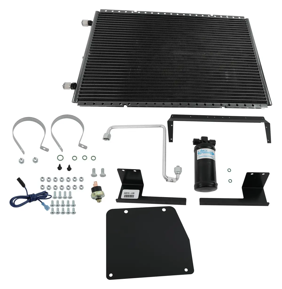 Vintage Air 21581 Surefit Condenser Kit – Direct-Fit A/C Upgrade 1