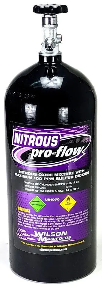 10-Pound Black Nitrous Bottle – Dot-Certified Storage Tank (Wi307210) 1