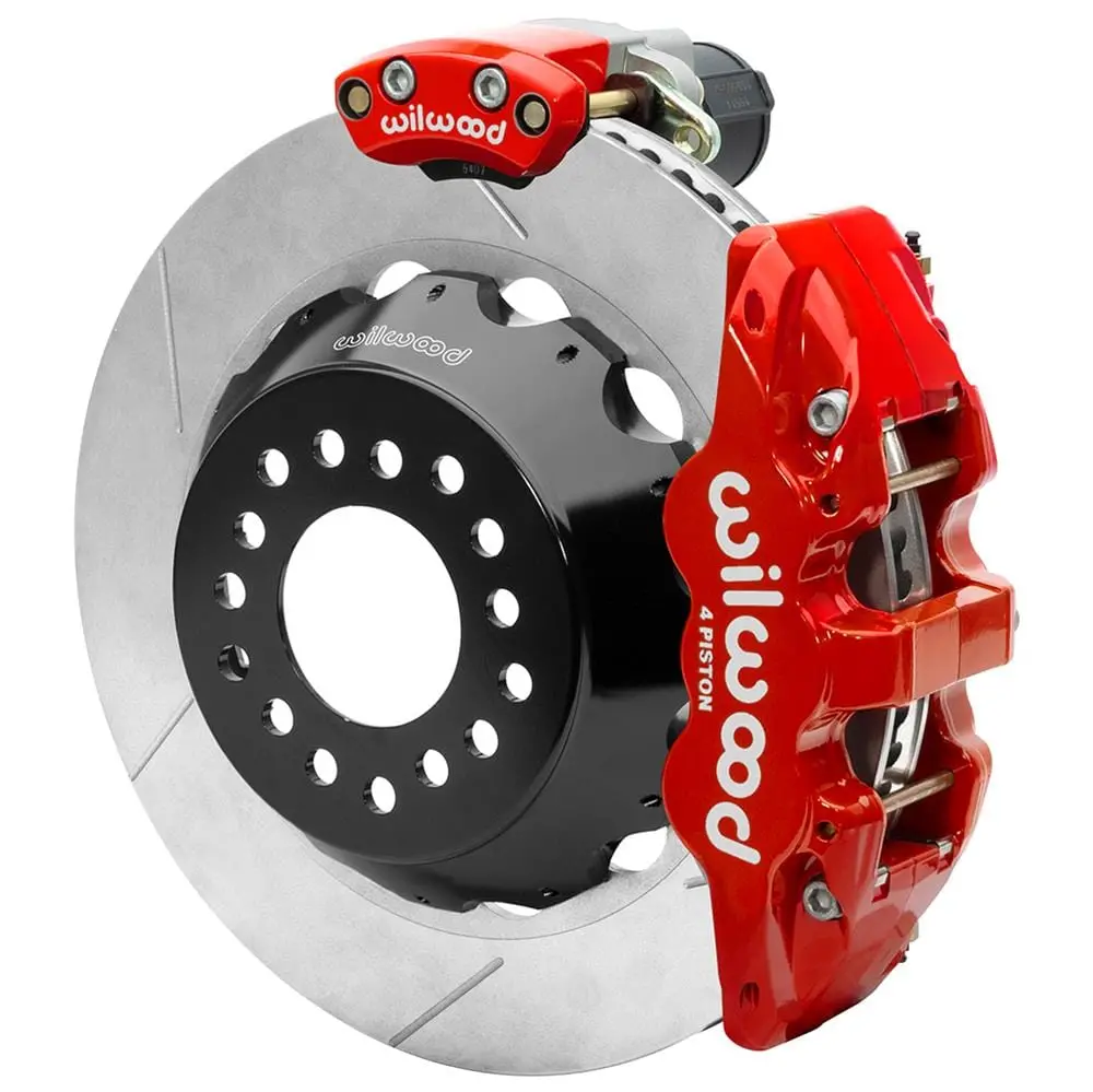 Wilwood Aero4 Rear Big Brake Kit With Integrated Parking Brake (140-16170-R) 1