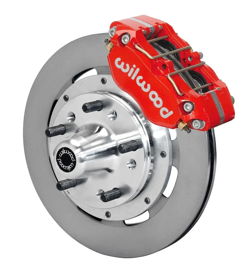 Wilwood 140-15406-R Dynapro Big Brake Front Kit With Dust Boots – Track-Ready Calipers & Rotors 1