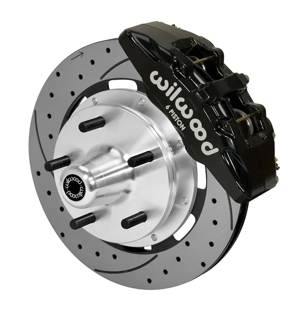 Wilwood Dynapro 6-Piston Front Big Brake Kit – Forged Aluminum Calipers, 140-14531-D 1