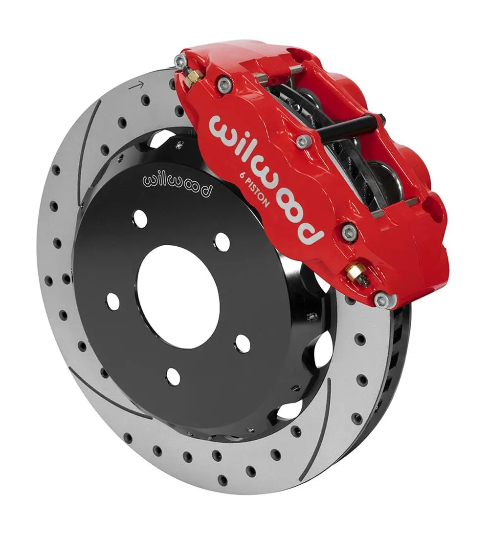 Wilwood Superlite 4R Narrow Front Brake Kit – Forged Calipers, 140-13880-Dr 1